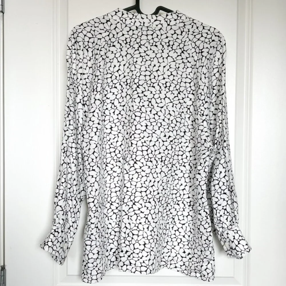 Joie Perci Floral 100% Linen Top Lightweight Summer Blouse - Picture 4 of 6